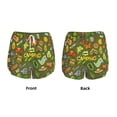 thumbnail image 3 of Pofeuu Camping 1 Print Women's Athletic Shorts Running Workout Shorts Tummy Control Quick Dry Gym Shorts with Pockets Double layer sports shorts-X-Large, 3 of 7