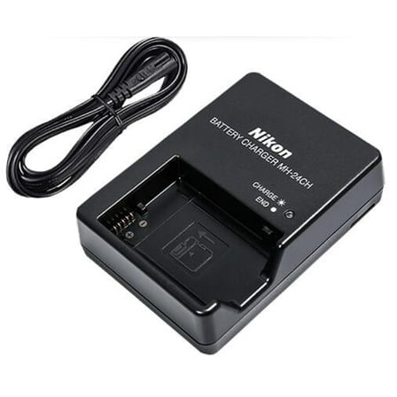 ‌MH-24 Charger Compatible with Nikon En-el14 EN-EL14A Battery P7100 P7000 D5100 D5200 D5300 D5500 D5600 Df D3100 D3200 D3300 D3000 D3400 D3500 Camera