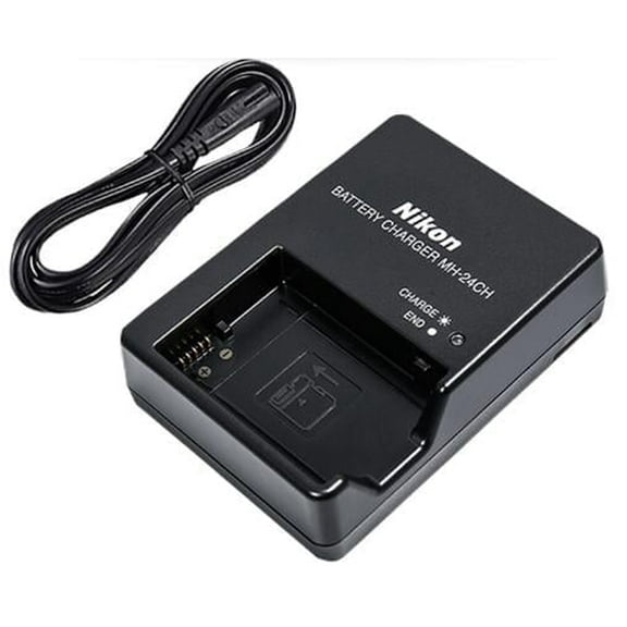 ‌MH-24 Charger Compatible with Nikon En-el14 EN-EL14A Battery P7100 P7000 D5100 D5200 D5300 D5500 D5600 Df D3100 D3200 D3300 D3000 D3400 D3500 Camera
