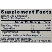 Lipozene Amorphophallus Konjac Maximum Strength Weight Loss Pills, 60Ct