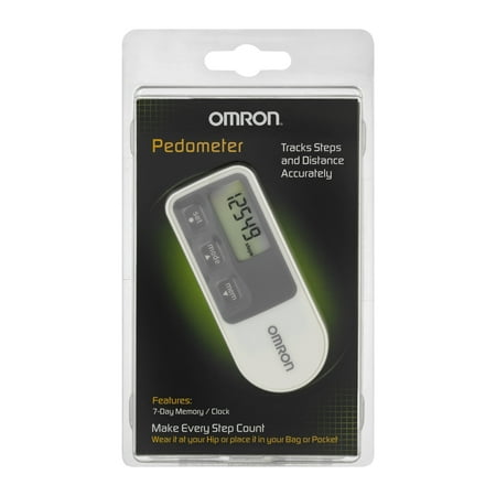 Omron Pedometer, 1.0 CT (Best Pedometer For Seniors)