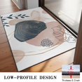 thumbnail image 3 of Blue Boho Abstract and Plant Pattern Door Rugs,Washable Non Slip Door Mats Indoor,Decorative Door Mats,Entry Mat Indoor for Entrance,Bedroom,Kitchen,Bathroom,20"x32", 3 of 6