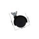 thumbnail image 2 of unbranded 4Ud Negras Para Calentador Con Universal Para Sillas Movilidad Fácil Y Base Estable Duradera, 2 of 6