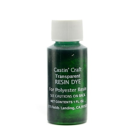 Transparent Dyes green, bottle, 1 oz. (pack of 2)