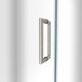 thumbnail image 2 of DreamLine Unidoor-LS 24 in. W x 72 in. H Frameless Hinged Shower Door in Brushed Nickel, 2 of 7