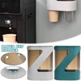 thumbnail image 2 of Wall Mounted Disposable Paper Cup Holder Punch-Free Dustproof Cup Dispenser, 2 of 6