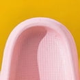 thumbnail image 6 of NIEWTR Boys Toddler Slides Slipper Unisex Child Boys Girls Slide Sandals Quick Dry Compfy Shower Slippers Beach Garden Shoes Open Toe Cloud Slides(A-Pink,2), 6 of 7