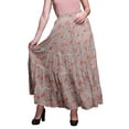 thumbnail image 1 of Bimba SkirtsForWomen Long Length Cotton Printed Maxi Boho Summer Skirt, 1 of 5