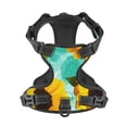 thumbnail image 4 of Lsque Sunflowers With Green Leaves Dog Harness, No-Pull Pet Harness with 2 Leash Clips, Adjustable Soft Padded Dog Vest with Easy Control Handle for Large Dogs-Medium, 4 of 9