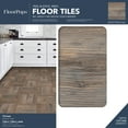thumbnail image 3 of FloorPops! Cecilia White 12-in x 12-in Peel & Stick Vinyl Floor Tiles 10 Tiles/10 Sq.ft, 3 of 5