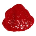thumbnail image 2 of Gorro De Hecho A Mano Del Sombrero Del Bebé Del Niño Red Sunnimix Ganchillo hecho a mano Sombrero, 2 of 8