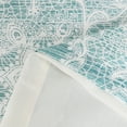 thumbnail image 6 of Home Soft Things Printed Microfiber Curtain - Emma 2 Piece Set - Teal - 60" x 96", 6 of 8