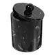 thumbnail image 4 of European Style Resin Cotton Swabs Storage Box Dustproof Toothpick Canister Simple Marble Texture Organizer with Lid for Cosmetic Home (Ink Black), 4 of 4
