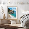 thumbnail image 6 of Diamond Art Kits for Adults - 5d Colorful Coastal Cliffside Village Diamond Painting for Adults, Diamond Art for Adults Beginners, Diamond Painting Kits for Adults for Home Wall Decor, 6 of 7