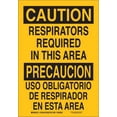 thumbnail image 1 of BRADY 125436 Bilingual Sign, 14 x 10In, Black/Yellow, 1 of 2