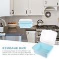 thumbnail image 3 of IDEANATEGRATE Caja Almacenadora Para Utensilios De Cocina Resistente Con Transparente Azul, 3 of 6