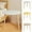 Yellow,White,Khaki, variant on Danhjin Small Side Table Nightstand, 16.54x15.75x15.75in Concise Modern Detachable Bedside Table for Bedroom Living Room Office Dormitory