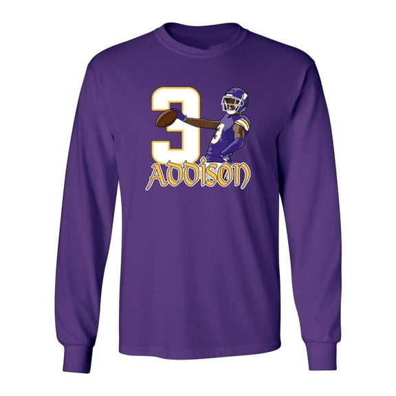 LONG SLEEVE Jordan Addison TD 3 Minnesota Shirt T-Shirt
