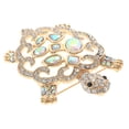 thumbnail image 2 of Large Turtle Rhinestone Brooch, 2 of 3