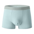 thumbnail image 1 of B91xZ Boxers en Coton Extensible sous-Vêtements Anti-Humidité, Bleu Ciel TTG, 1 of 3