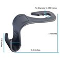 thumbnail image 4 of Car Storage Hooks (Set of 4 Black) Hooks For Back Seat Handbag Holder, 4 of 5