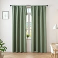 thumbnail image 6 of VWRXBZ Blackout Curtains, 53.14x86.7 Inch Heat Insulation Energy Saving Bedroom and Kitchen Drapes Scandinavian Solid Colour Silk for Living Room, 6 of 6