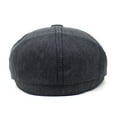 thumbnail image 3 of SikaFu New Solid Color Cotton Octopus Hat Cross -Border Men's Breda Hat Men And Women Retro Peaked Hats, 3 of 7