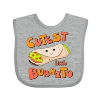 Inktastic Cutest Little Burrito Boys or Girls Baby Bib