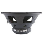 Massive Audio TKO 12-S4 Series 12 300-Watt-RMS Single Subwoofer, 4-Ohm