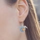 thumbnail image 2 of Pendientes De Tortuga Mom Loves You Forever Pendientes Colgantes De Tortuga Para El Día De La Madre sonducket AP005590-00, 2 of 6