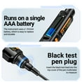 thumbnail image 3 of Multimeters,Tester Resistance Temperature Sequence Temperature On/off Diode With Voice 6000 A3009 Pen With Display Ncv Tester Resistance Temperature On/off Pen With Voice Lcd Display Ncv Iuppa, 3 of 7