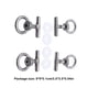 thumbnail image 4 of Tornillos de bloqueo Speravity 4 piezas aleación riel de coche, 4 of 6
