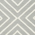 thumbnail image 6 of SAFAVIEH Kids X Pattern Wool Area Rug, Grey/Ivory, 4' x 6', 6 of 6