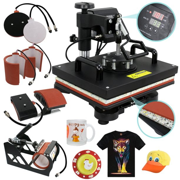 digital combo heat press