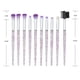 thumbnail image 3 of Juego de 10 brochas de maquillaje portátiles, brochas, brochas para sombras de ojos, 3 of 4