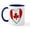 White/Navy Inside, variant on CafePress - I Love Canada Mug - 11 oz Ceramic Mug - Novelty Coffee Tea Cup