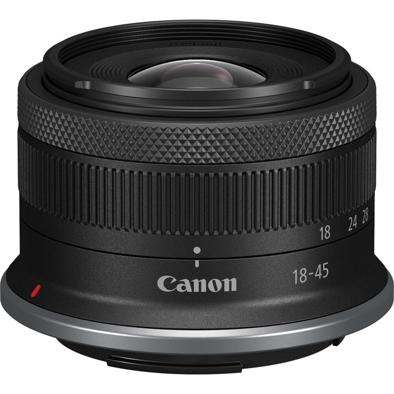 Canon EOS Camera RF-S 18-45mm Zoom Lens f/4.5-6.3 IS STM with 64GB Canon EOS Camera RF-S 18-45mm Zoom Lens f/4.5-6.3 IS STM with 64GB