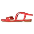 thumbnail image 3 of Journee Womens Jalia Multi Strap Flat Sandals, 3 of 10