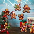 thumbnail image 2 of 24 Pcs Christmas Wooden Ornaments, Christmas Tree Ornaments Wood Hanging Decor for Christmas Tree Decoration Party Supplies, Xmas Ornaments Set, 2 of 6