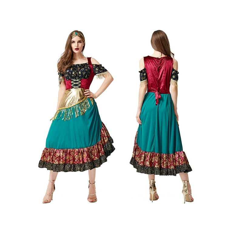Medieval gypsy dress clearance