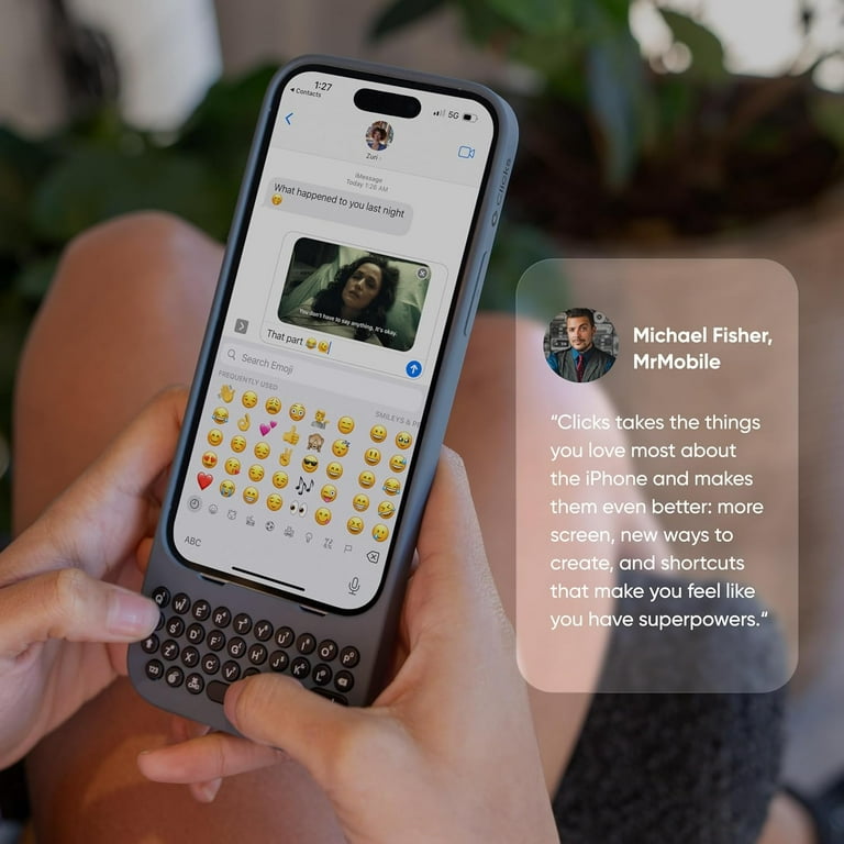 Keyboard for iPhone 15 Pro Max – Keyboard Case for Premium Typing