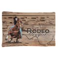 thumbnail image 1 of Carolines Treasures SB3055PILLOWCASE Rodeo Cowgirl Barrel Racer Moisture Wicking Fabric Standard Pillowcase, 1 of 2
