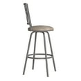 thumbnail image 6 of Hillsdale Furniture Flanery Metal Swivel Adjustable Stool with Nested Legs, Set of 2, Silver, 6 of 11