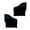 Black, variant on For Chevy Colorado 2015-2022 Fender Extension Molding Passenger Side | Front | CAPA | Made of PP Plastic | Textured Black | Mudguard | Replacement For GM1295102, GM1295102C | 191275910351, 84621824