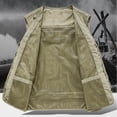 thumbnail image 4 of Gilet Utilitaire pour Femmes, Gilet Léger pour l'Extérieur, Gilet de Photographie Multi-Poches, Haut Matelassé Décontracté à Col en V, Pièce Confortable pour la Randonnée, Usage Quotidien, 4 of 9