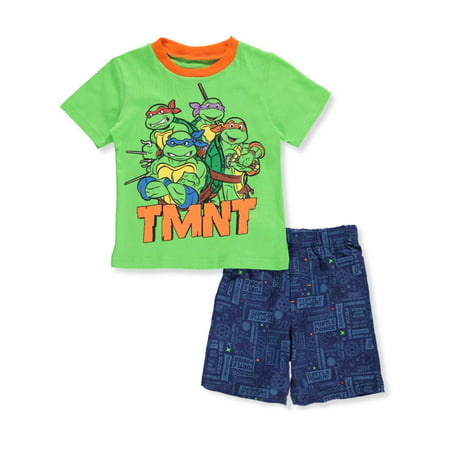 TMNT Boys' 2-Piece Shorts Set Outfit