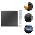thumbnail image 1 of OULII Pare-Soleil Protecteur pour Usage Domestique Protection UV Noir PVC 1Pcs, 1 of 7