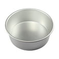 thumbnail image 2 of BNNG Round Cake Pan, Non-Stick Cake Tray, Aluminum Chiffon Cake 5inch Round Solid Base Cakemold Round Stainless Steel Small Cake Rings, Mousse and Pastry Mini Baking Ring Mold, 2 of 8