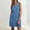 Light Blue, variant on Omen's Casual Solid Color Sleeveless Straight Denim Dress With Button Down Pockets plus Size for Women with Lace Dress Formal Occasion Dress plus Size Maxi Dresses for Women Petite plus Size Dresses