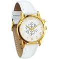 thumbnail image 3 of Blekon Collections Women's Quartz 36mm Case Christmas-Themed Leather Two Piece Strap Watch, 3 of 7